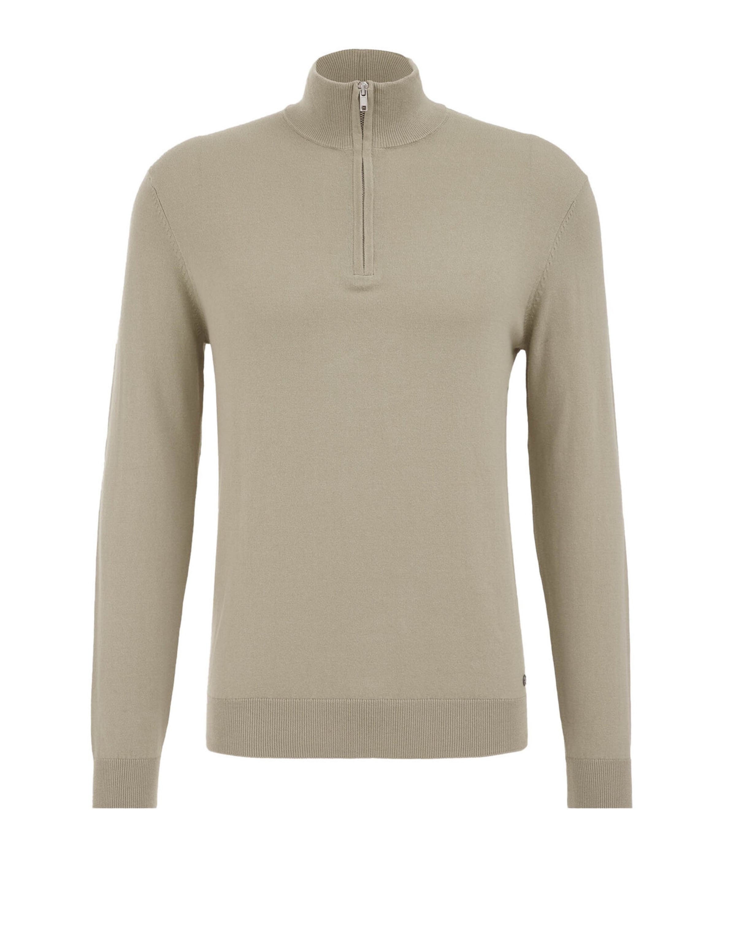 WE Fashion Свитер в Серый: спереди