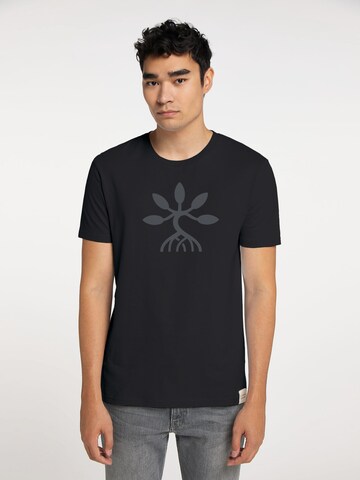 SOMWR Shirt 'Edge' in Black: front