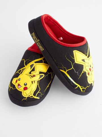 Next Hausschuh 'Pokemon' in Schwarz