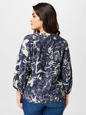 Vero Moda Curve Blouse 'ABBI' in Blauw