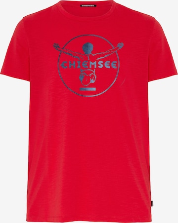 T-Shirt CHIEMSEE en rouge : devant