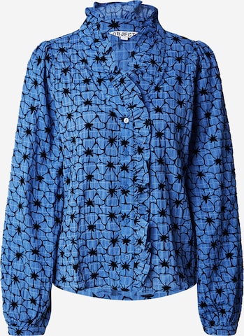 Chemisier OBJECT en bleu : devant