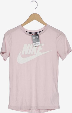 NIKE T-Shirt XS in Pink: predná strana