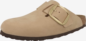BIRKENSTOCK Klapki 'Boston' w kolorze beżowy: przód