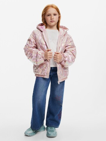 Desigual Jacke in Pink: Vorderseite