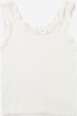 KIDS ONLY - Top 'BELIA' en blanco: frente