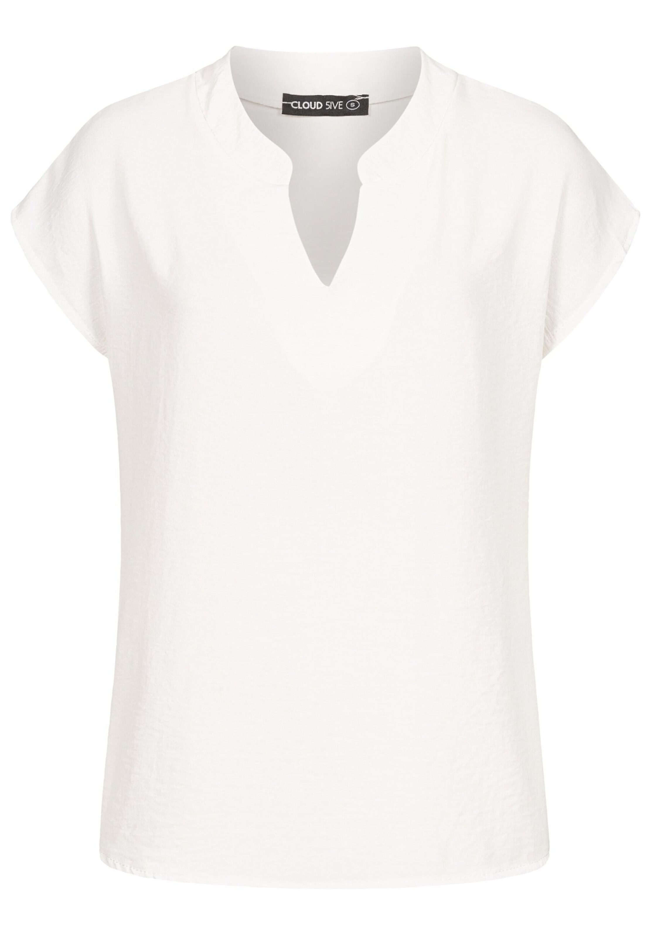 Cloud5ive Bluse in Weiß: Vorderseite