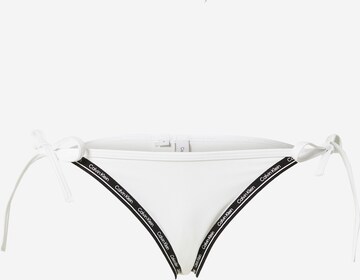 Calvin Klein Swimwear Σλιπ μπικίνι σε λευκό: μπροστά