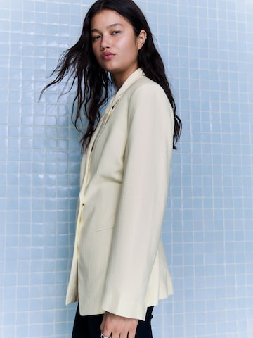 Bershka Blazer | rumena barva