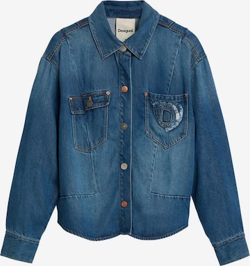 Desigual Välikausitakki värissä sininen: etupuoli