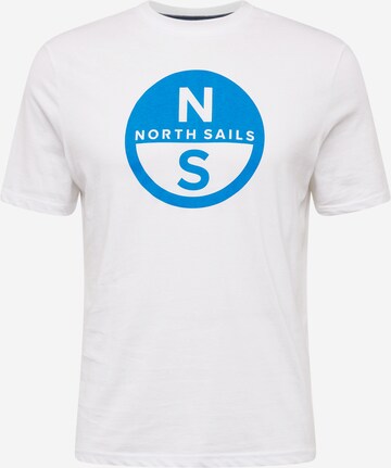 T-Shirt North Sails en blanc : devant