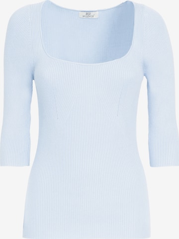 Influencer Pullover in Blau: predná strana