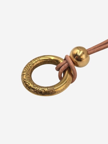 Lakris Jewelry Kæde 'HALO AZTEC' i brun
