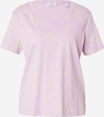 ESPRIT - Camisa em roxo: frente