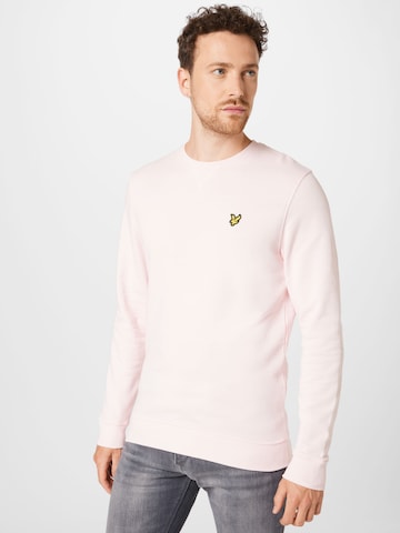 Lyle & Scott Sweatshirt in Pink: front