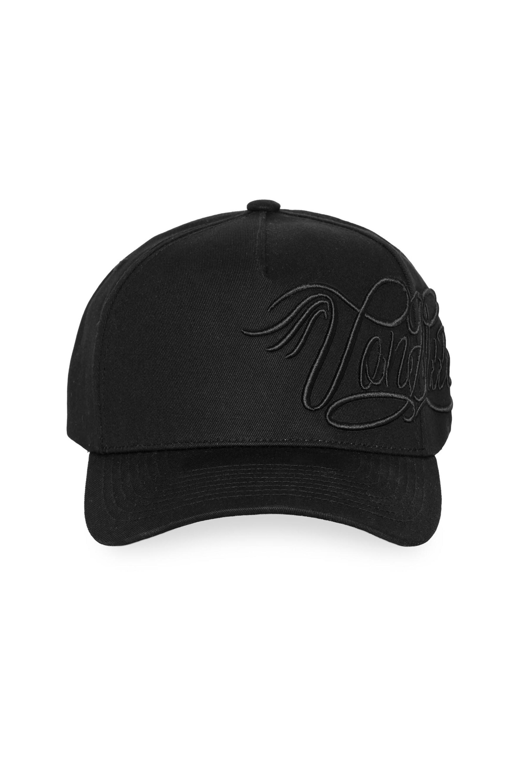 Von Dutch Originals Pet in Zwart: voorkant
