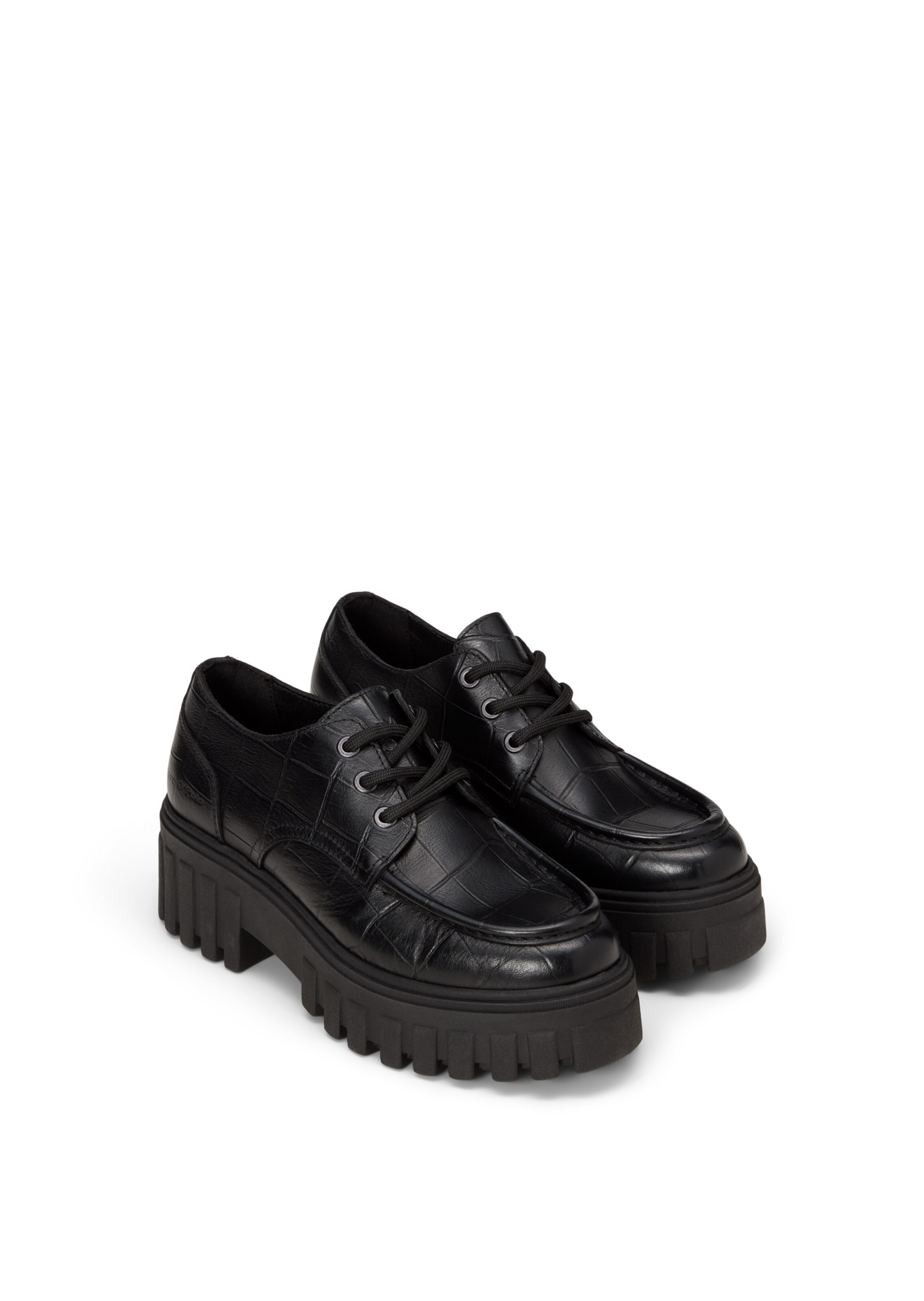 Marc O'Polo Schnürschuh 'Vala ' in Schwarz