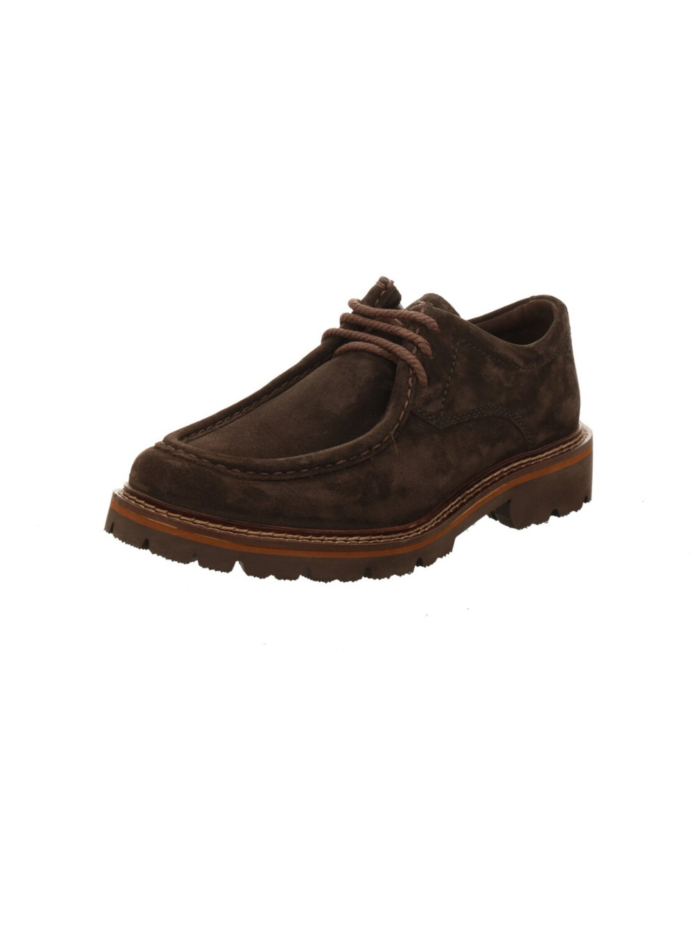SIOUX Classic Flats 'Klassischer Schnürschuh Herren Adalrik 714 Echtleder in braun' in Brown: front