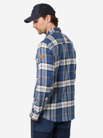 SWEDEMOUNT Regular fit Traditional button up shirt 'Nordkap' in Blue