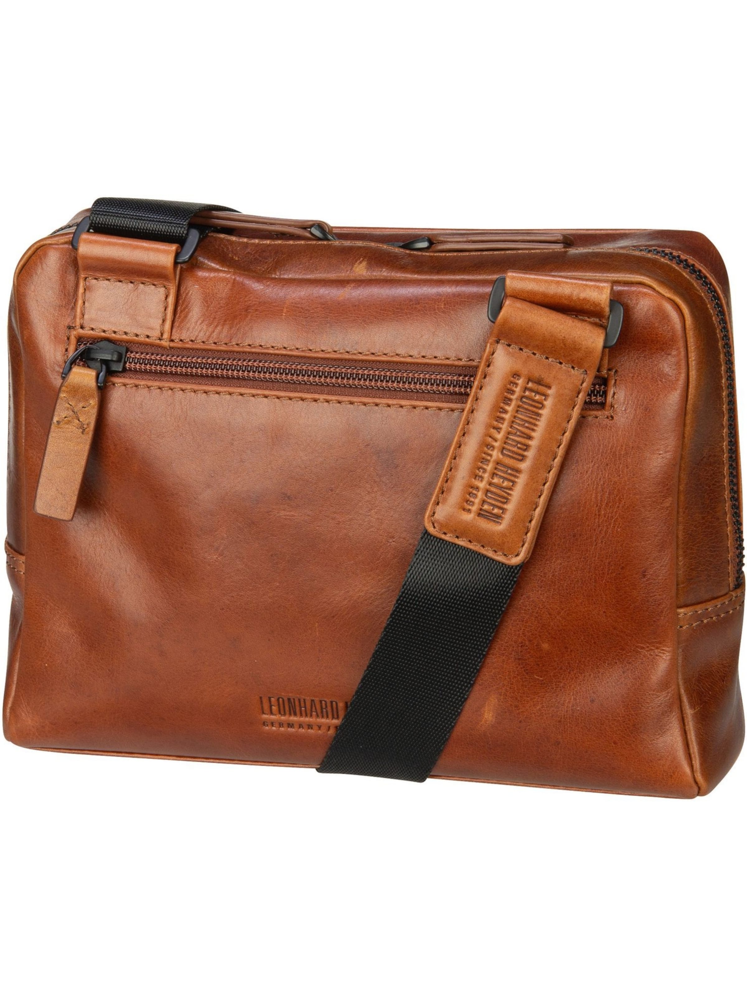 LEONHARD HEYDEN Umhängetasche 'Porto' in Braun