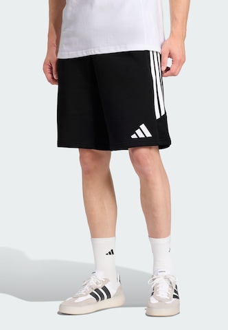 ADIDAS PERFORMANCE - regular Pantalón deportivo 'Tiro26 League' en negro: frente