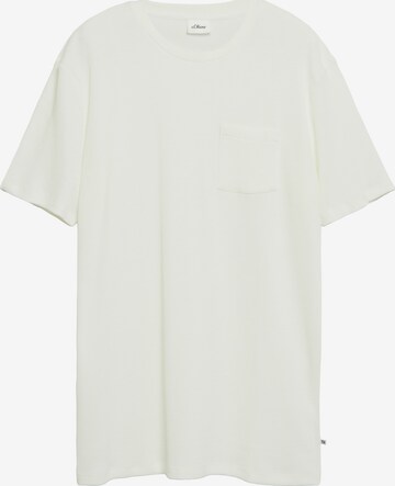 s.Oliver Shirt in Beige: voorkant