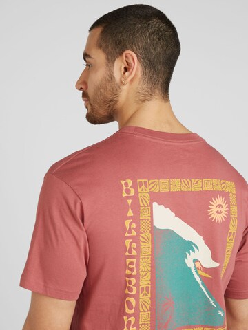 T-Shirt 'SIDE SHOT' BILLABONG en rose