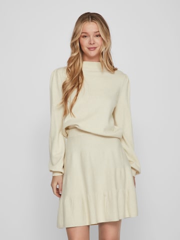 VILA Sweater 'RIL' in Beige: front