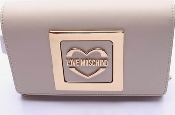 Love Moschino Schultertasche / Umhängetasche One Size in Weiß: predná strana