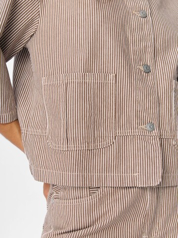 Veste mi-saison OBJECT en marron