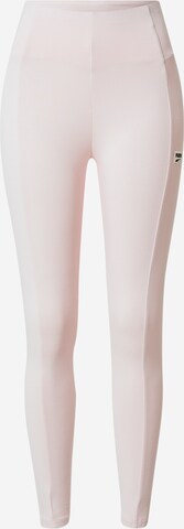 PUMA Skinny Sportsbukser i pink: forside