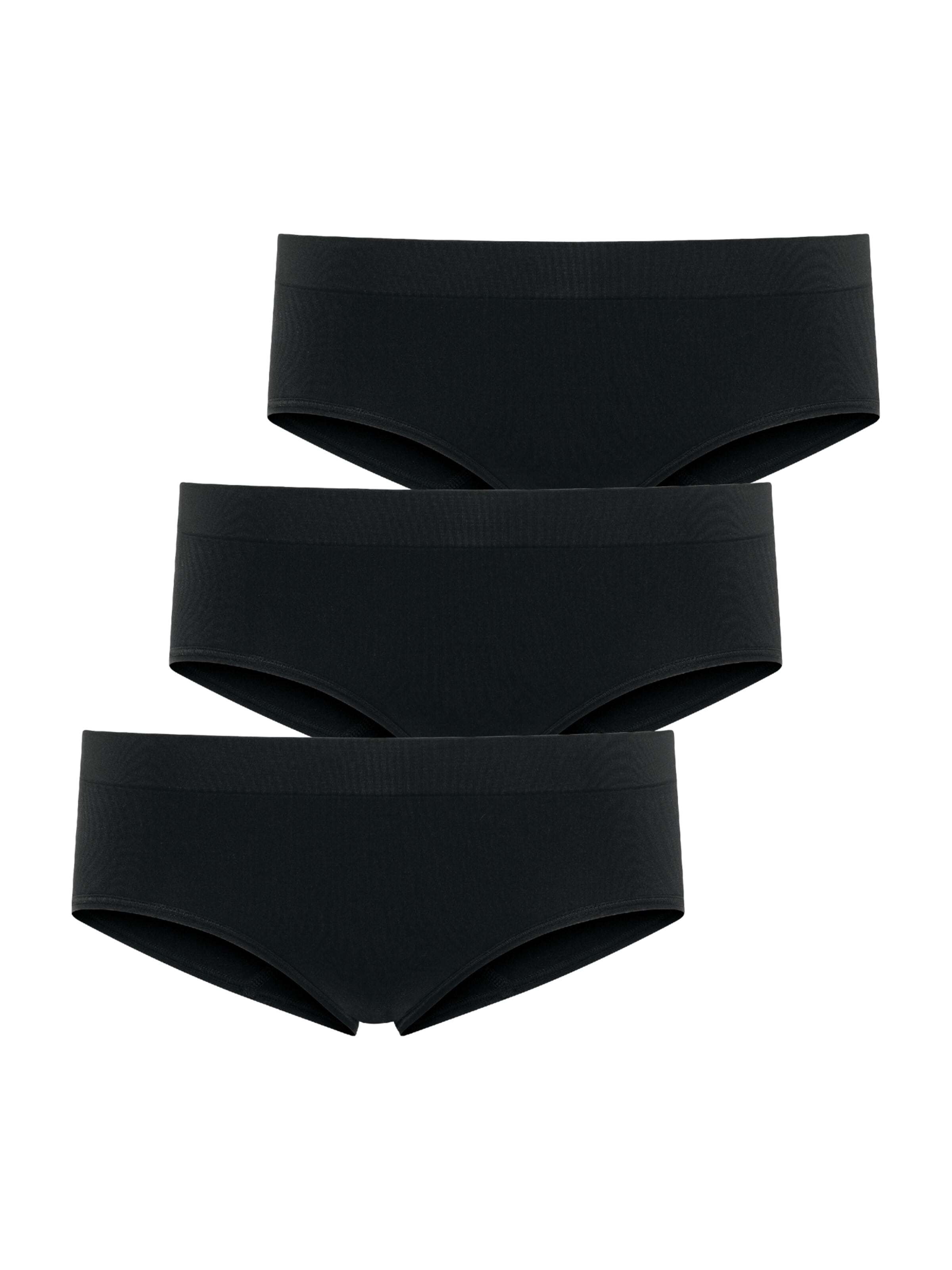 JOCKEY Boyshorts 'Seamfree™ Hipster - 3 Pack' in Black: front
