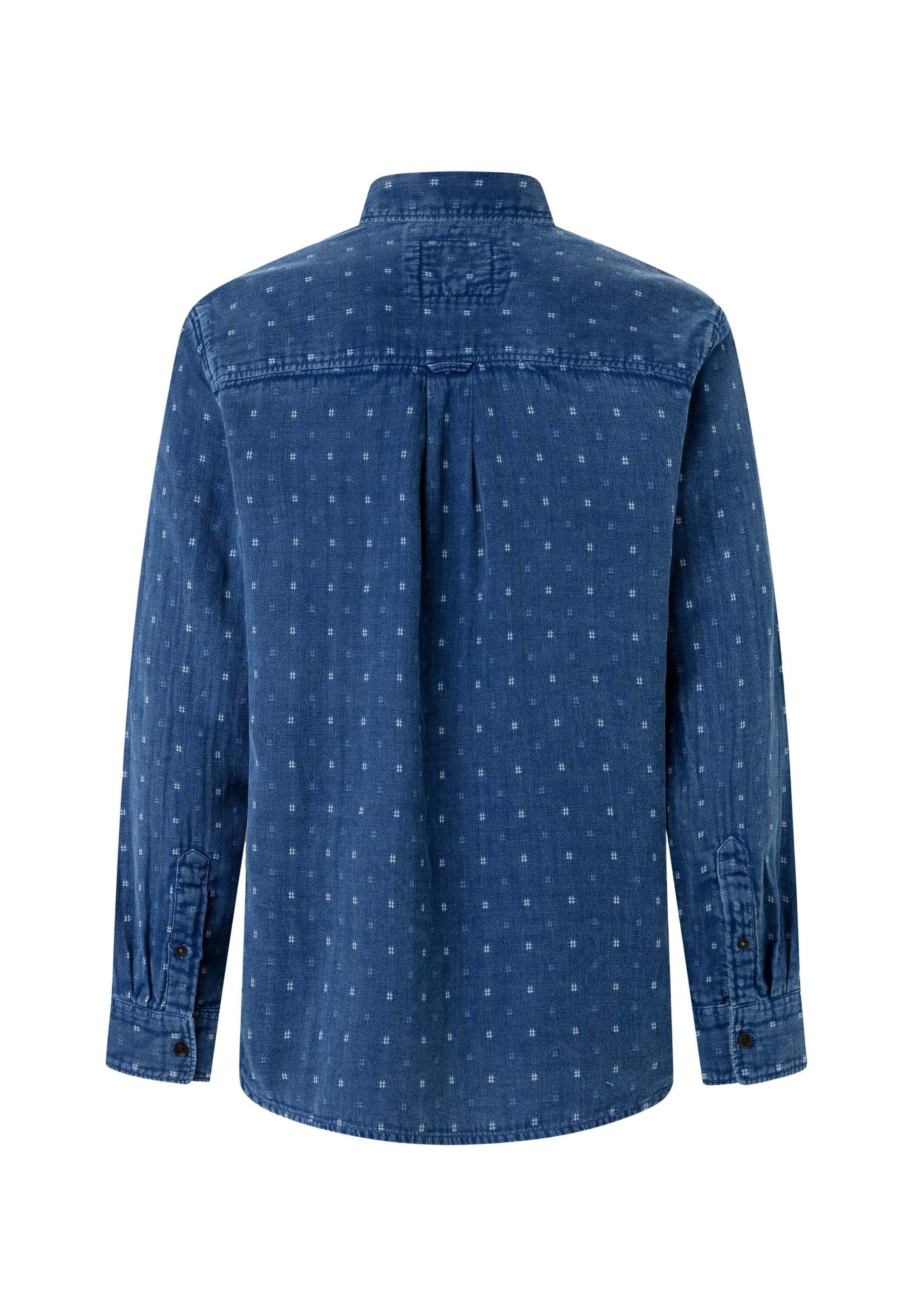 Pepe Jeans - Ajuste regular Camisa 'Ronald' en azul
