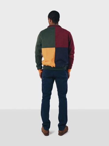 Trendsplant Кофта на молнии ' COLOR BLOCK ' в Красный