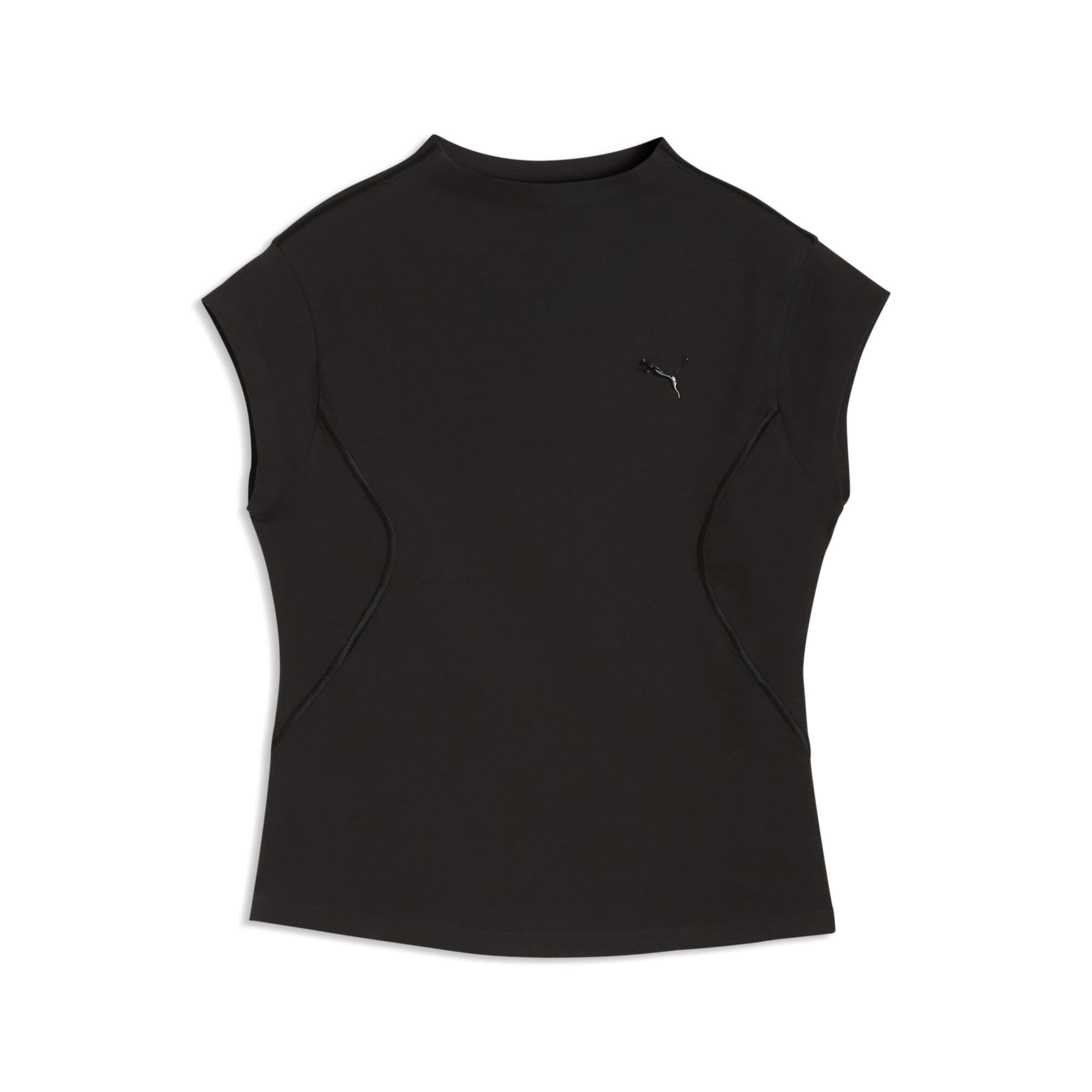 PUMA Performance shirt 'Pumatech Sense' in Black: front