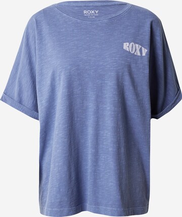 T-shirt 'BACKSIDE SUN' ROXY en bleu : devant