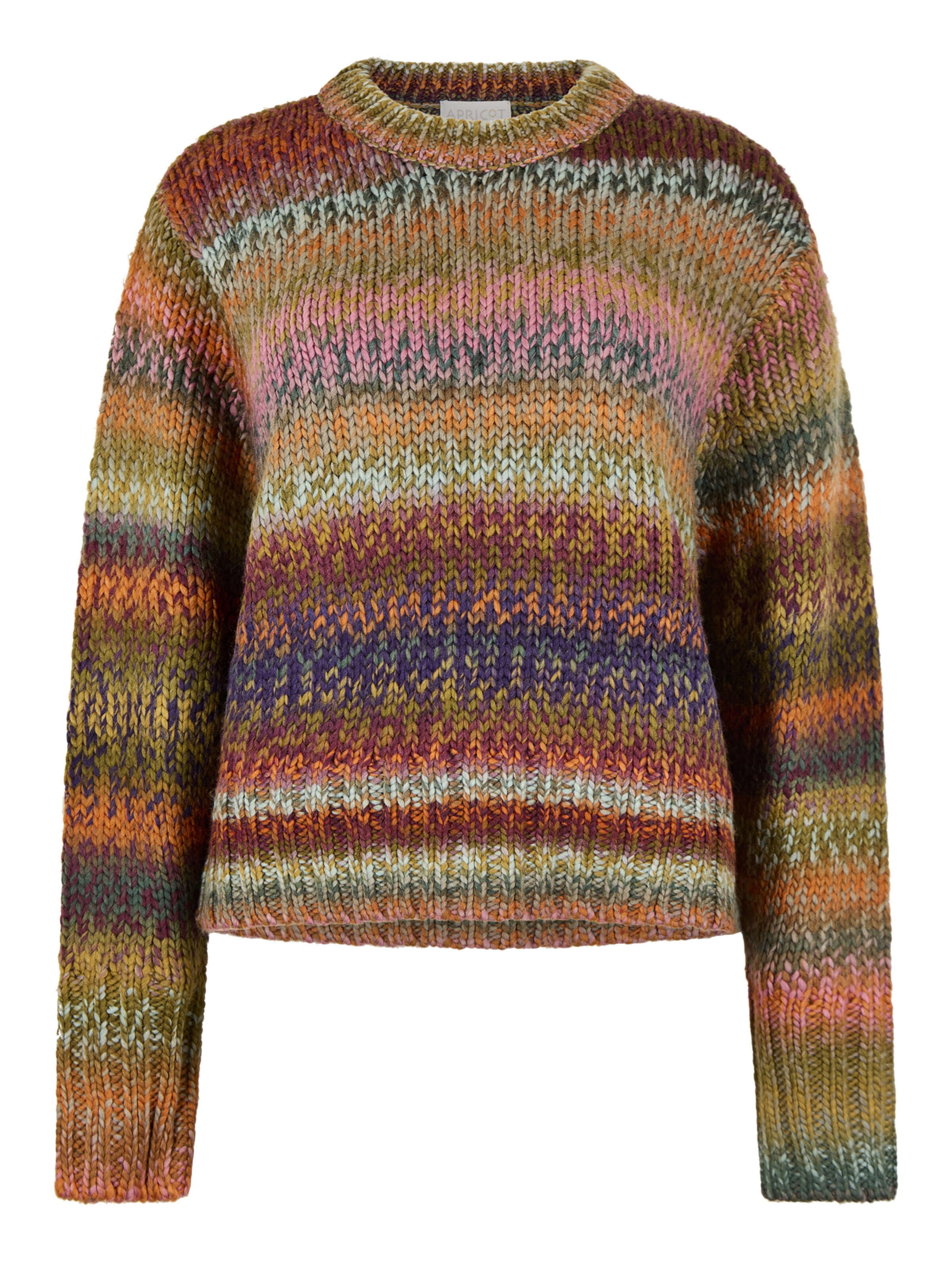 Apricot Sweater in Orange: front