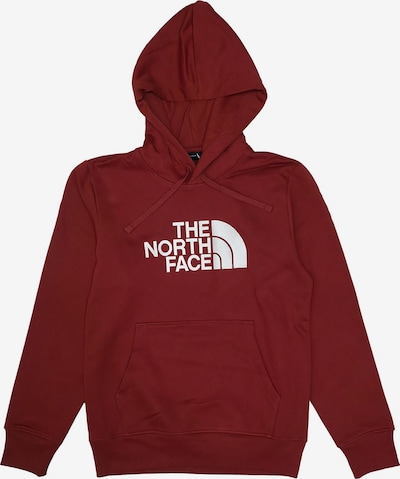 THE NORTH FACE Collegepaita 'Drew Peak' värissä tummanpunainen / valkoinen, Tuotenäkymä