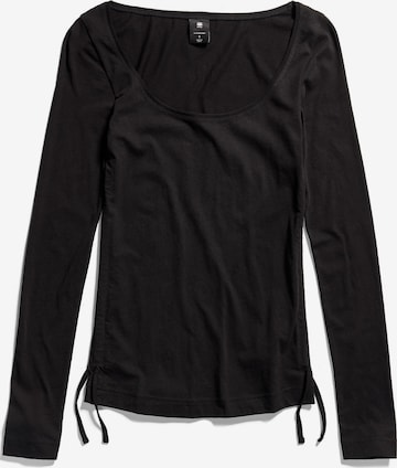 G-Star RAW Shirt in Zwart: voorkant