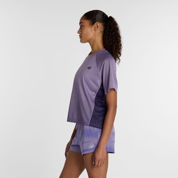 new balance Performance shirt in Purple