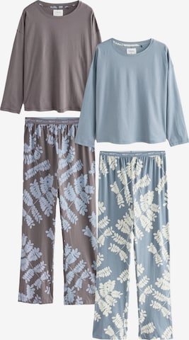 Next Pyjama värissä sininen: etupuoli