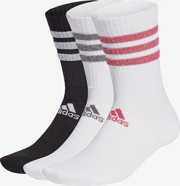 Chaussettes de sport ADIDAS SPORTSWEAR en noir : devant