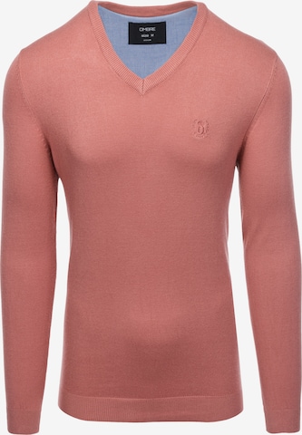 Pull-over 'E191' Ombre en rose : devant