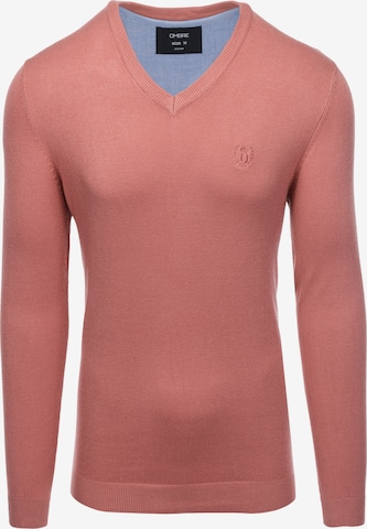 Ombre Pullover 'E191' in Pink: predná strana
