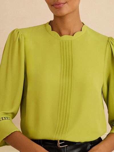 love & roses Bluse i lime, Produktvisning