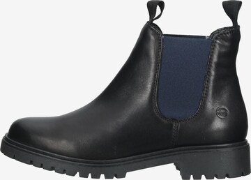 TAMARIS Chelsea boots in Zwart