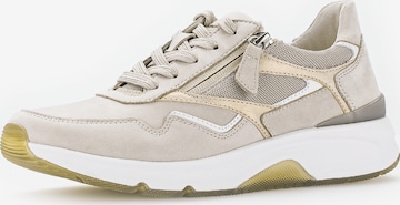 GABOR Sneakers laag in Beige: voorkant