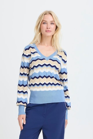 b.young Pullover 'MMORLA' in Mischfarben: Vorderseite