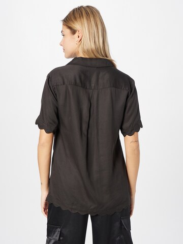 Underprotection Pajama Shirt 'Jane' in Black