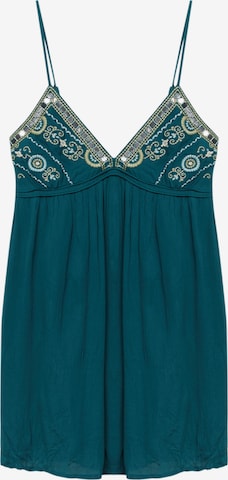 Pull&Bear Summer Dress in Green: front